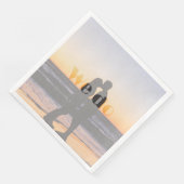 Wir tun - Sommerhochzeit in Neapel Serviette (Ecke)