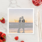 Wir tun - Sommerhochzeit in Neapel Serviette (Beispiel)