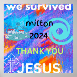 wir überlebten Milton 2024 Poster