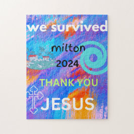 Wir überlebten Milton 2024 Puzzle