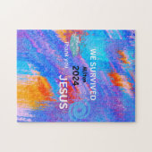 Wir überlebten Milton 2024 Puzzle (Horizontal)