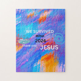 Wir überlebten Milton 2024 Puzzle