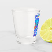 Wir überlebten Milton 2024 Schnapsglas (Links)