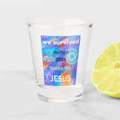 Wir überlebten Milton 2024 Schnapsglas (Vorderseite)