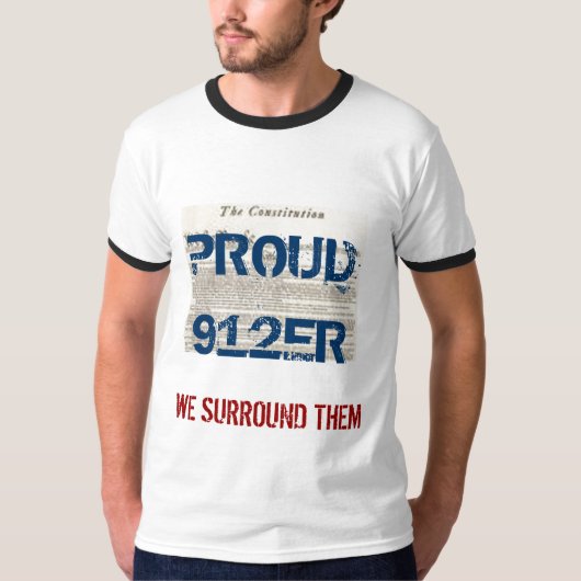 Wir umgeben sie T-Shirt (Vorderseite)