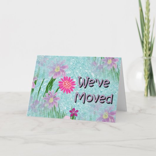 Wir und Apos; haben sich bewegt Ankündigung (Vorderseite)