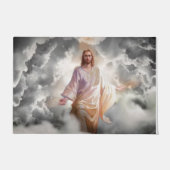 WIR UND JESUS WILLKOMMEN SIE FUßMATTE (Vorderseite)