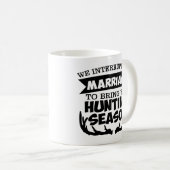 Wir unterbrechen diese Hochzeitssaison Kaffeetasse (VorderseiteRechts)