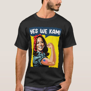 Wir unterstützen Rosie die Nieterin für Präsidenti T-Shirt