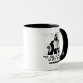 Wir verbannen jeden Juan - sagte keinen Jesus Tasse (VorderseiteRechts)
