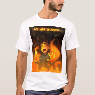 Wir verbrennen Mahasen Al-Khatib T-Shirt