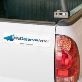 Wir verdienen besser (TM) - Autoaufkleber (Auf Lkw)