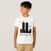 Wir vergessen nie 9/11 T-Shirt (Vorne ganz)