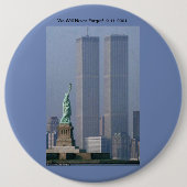 Wir vergessen nie!  9-22-2001 Knopf Button (Vorderseite)