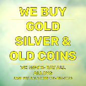 Wir verkaufen Gold Silver Wertvoll Metals Shop nac Fensteraufkleber (Blatt 3)