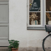 Wir verkaufen Honey Bee Apiary Werbefenster Klamme Fensteraufkleber