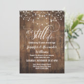 Wir verlängern uns noch immer einladung (Stehend Vorderseite)