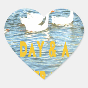 Wir verlassen unsere Kunden immer zufrieden und gl Herz-Aufkleber