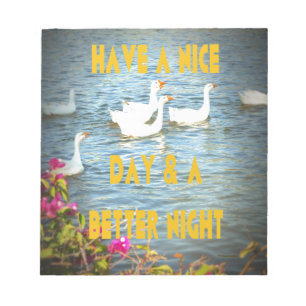 Wir verlassen unsere Kunden immer zufrieden und gl Notizblock