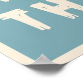 Wir verlieren uns im Bücherposter Poster (Ecke)