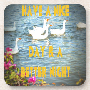 Wir verließ unseren Kunden immer zufrieden und zuf Getränkeuntersetzer