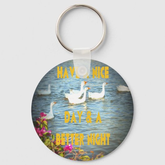 Wir verließ unseren Kunden immer zufrieden und zuf Schlüsselanhänger (Vorderseite)