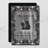 Wir Verlobt Einladung (Vorne/Hinten)