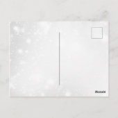 Wir verpassen Ihre Ferienkarte mit sozialer Distan Postkarte (Rückseite)