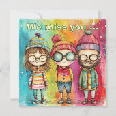 Wir verpassen Ihre Karte (Vorderseite)