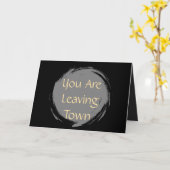 Wir verpassen Sie > Abschiedskarten Karte (Gelbe Blume)