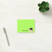 wir verschieben Post-it-Notizen Post-it Klebezettel (Büro)