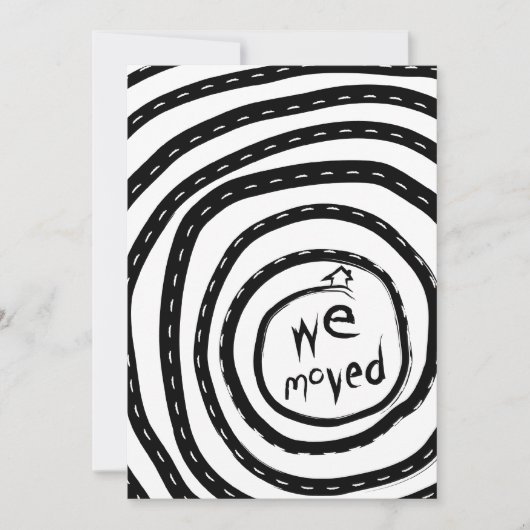 wir verschoben Ankündigung (Spiralweg) (Vorderseite)