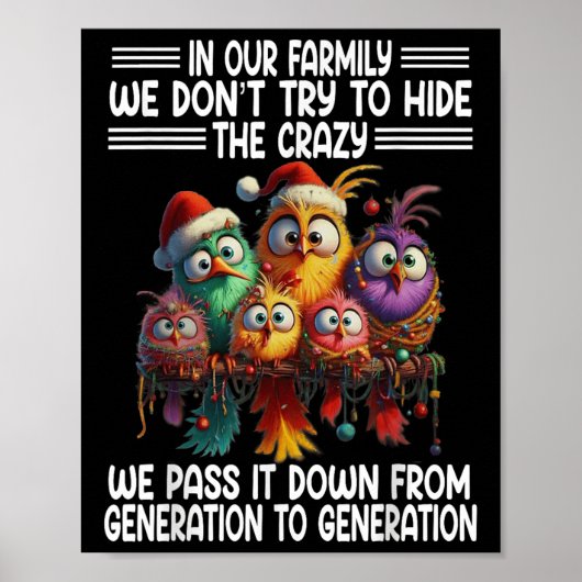 Wir versuchen nicht, den C zu verbergen. Poster (Vorne)