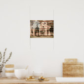 Wir vertrauen auf Gott Poster (Küche)