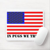 Wir vertrauen auf Möpsen Mousepad (Mit Mouse)