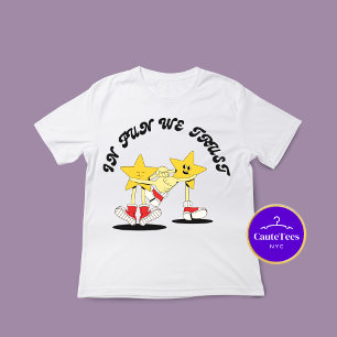 Wir vertrauen darauf, dass Retro Graphic T-Shirt