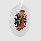 Wir vertrauen dem Kaffee Ornament (Vorderseite)