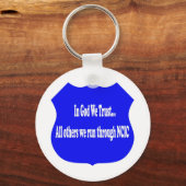 Wir vertrauen dem Schlüsselanhänger (Vorderseite)