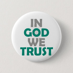 Wir vertrauen Gott Button