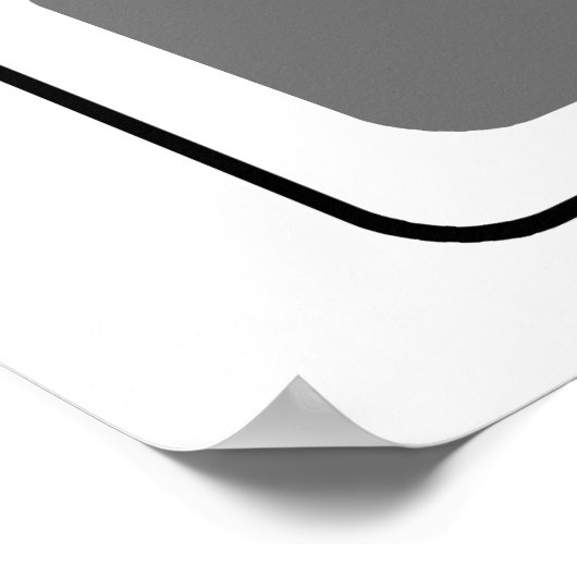 Wir vertrauen Gott Poster (Ecke)