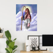 Wir vertrauen Gott Poster (Heimbüro)