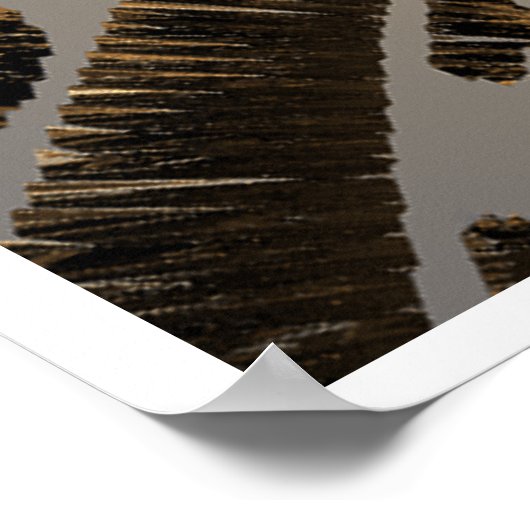 Wir vertrauen Gott Poster (Ecke)