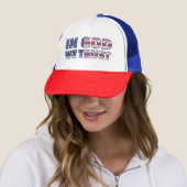 Wir vertrauen Gott Truckerkappe (Beispiel)