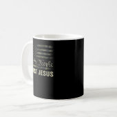 Wir vertrauen Jesus - Patriotic Christlich Ca Kaffeetasse (Vorderseite Links)
