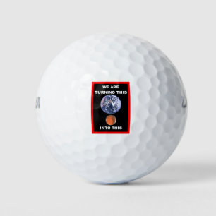 Wir verwandeln die Erde in den Mars Golfball
