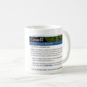 Wir verwenden kein 3-NOP-Speicher von RoseWrites-T Kaffeetasse (VorderseiteRechts)