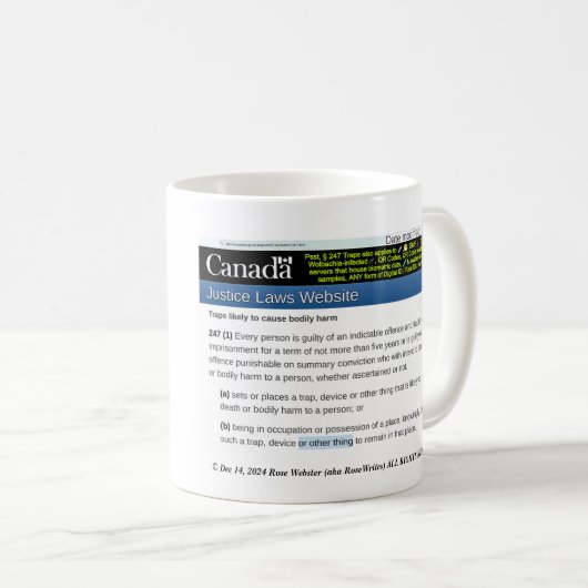 Wir verwenden kein 3-NOP-Speicher von RoseWrites-T Kaffeetasse (VorderseiteRechts)