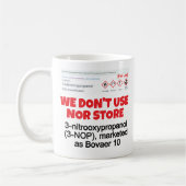 Wir verwenden kein 3-NOP-Speicher von RoseWrites-T Kaffeetasse (Links)