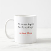 Wir verzeihen nicht kaffeetasse (Links)