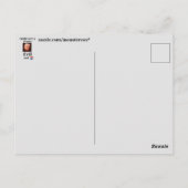 Wir von der bösen Postkarte liefern (Rückseite)